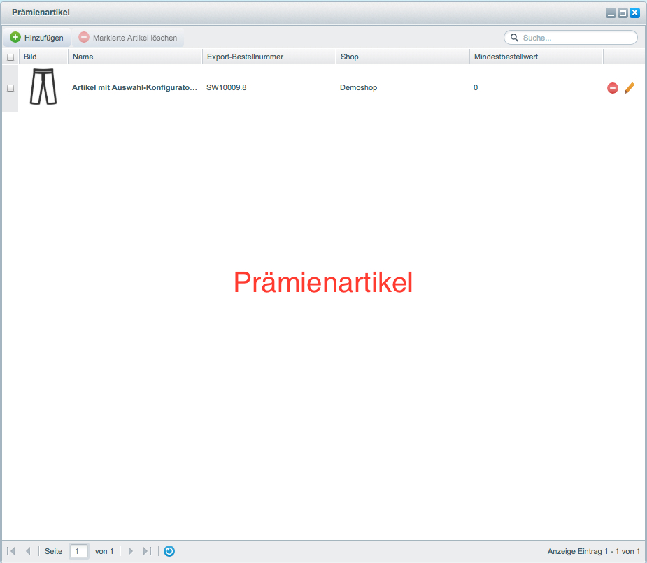 Artikelbilder - thumbnails überall im Backend anzeigen